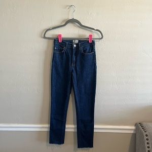 Acne Studios Pin Raw Reform Skinny Jeans Size 26